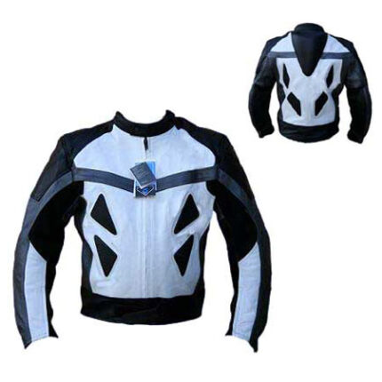 LEATHER MOTOR BIKE JACKET